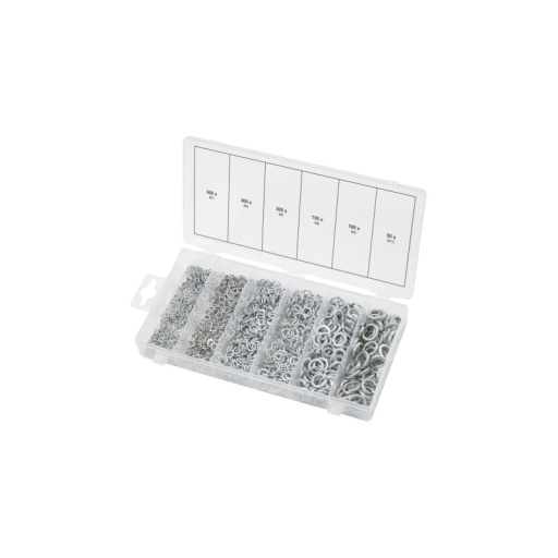 Assortiment de 1200 rondelles freins grower
