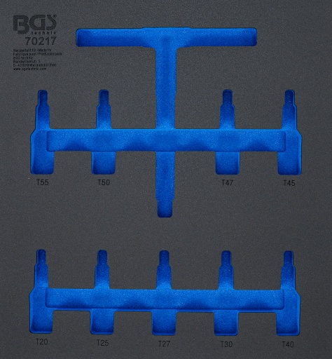 Module de servante d&rsquo;atelier 2/3 vide pour art. 70217