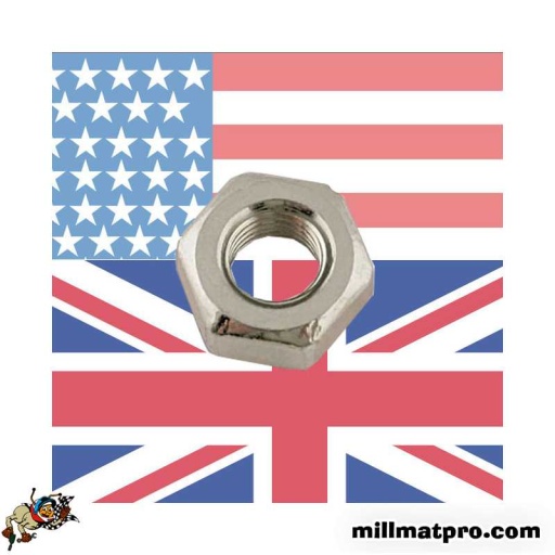 Ecrous en pouce 5/8" (50)