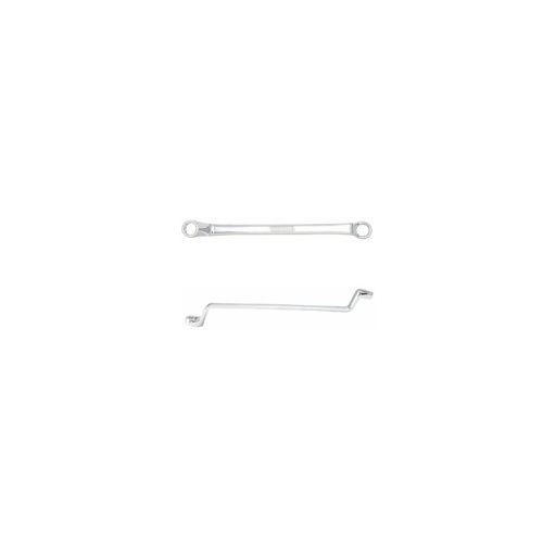 Clé polygonale contre coudée chrome plus 1/2x9/16"