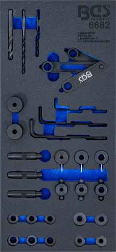 Module d’outils et gabarits de perçage de culasse 28 pièces