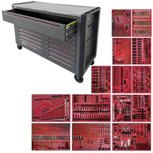 Servante d’atelier SIGNATURE i45 avec 950 outils