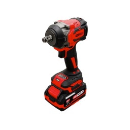 Mini clé à chocs brushless 1/2'' sur batterie 18V, 850 Nm Moteur brushless (sans charbon) puissant et économe en énergie Gâchette progressive permettant un ajustement optimal de la vitesse 3 réglages de couple pour serrage Inverseur rotatif gauche/droite à 1 main Arrêt sécurisé automatique une fois le desserrage effectué Eclairage LED permettant de travailler dans les environnements peu lumineux Légère, compacte et confortable à utiliser Corps léger en aluminium avec coque robuste en plastique renforcé de fibre de verre Poignée ergonomique en caoutchouc Clip de ceinture Livrée dans son coffret avec 2 batteries 4 Ah et 1 chargeur simple Batterie commune à toute la gamme d'outillage électroportatif KS Tools 515.47XX, y compris enceinte de chantier 100172F et projecteurs 150.4358F et 150.4470F Indicateur LED du niveau de charge sur les batteries Batteries avec coque en nylon retardateur de flamme Plus d’information Alimentation : 2 x lithium-ion 18V 4Ah Carré d'entraînement en pouce :1/2