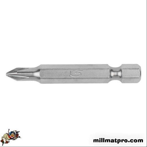 Bo&icirc;te de 5 embouts de vissage PHILLIPS&reg;, L.50 mm - 1/4" - PH3