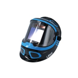 Masque automatique pour soudure
DIN 5- 9 / 9-13. Noir pour clair: 0.1 – 0.8 sec. Clear to dark switching time: 1/10000 sec. Clear state: DIN 4.
Suitable for MIG, TIG & arc welding. 
Cartridge size: 133 x 114 x 10mm; viewing area: 100 x 83mm.
CE & RoHS compliant. Spare lens cover available - please see Laser Part No. 61488