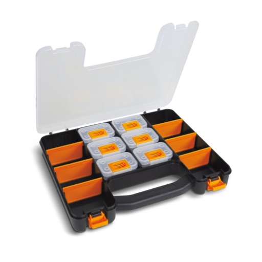 Valise type organizer avec 6 bacs de rangement amovibles et séparateurs réglables