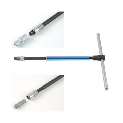 Clé en t 1/4" mâle et femelle 