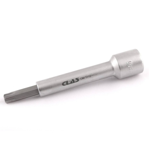 Douille embout torx T50 L.123mm 1/2" CrV