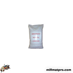 Sac 8kg  absorbant (40litres) 
ignifuge/deshydrate/depoussiere