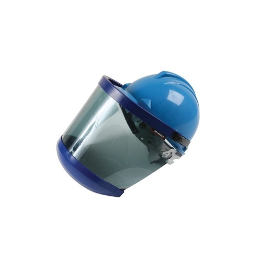 Visière anti-arc avec casque et mentonnière
