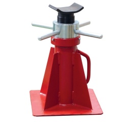 Chandelle à vis basse à l'unité 
Calage plus précis, ajustement au millimètre 
Force de travail: 20T
Hauteur maxi: 680mm
hauteur mini: 420mm
Poids: 27kg 