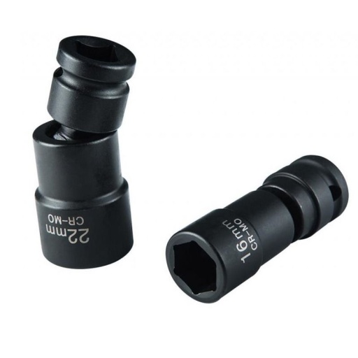 Douille cardan hexagonale 13mm l.69mm pour cle choc 1/2"
