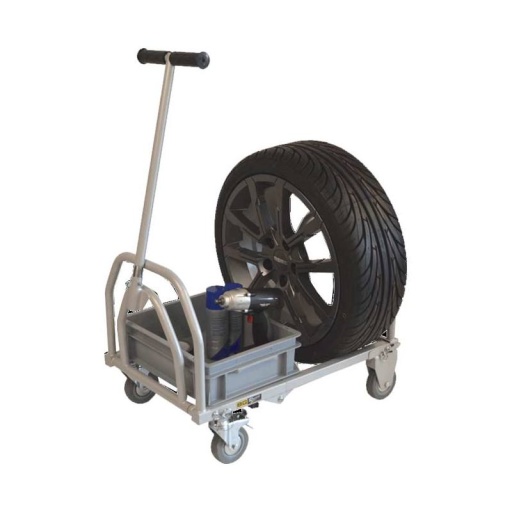Chariot transport roues pliable longueur 650mm 