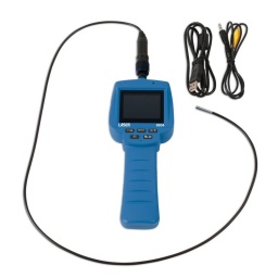 Ce videscope dispose d'une petite sonde de 3.9mm et d'une longueur de câble de 1000mm  il sera utilise dans toutes les industries - garage. plomberie. electriciens. robotique. etcz
permet de prendre des photos et des vidéos et de les enregistrer dans le vidéoscope sur la micro carte sd. un miroir est disponible et se positionne en bout de sonde pour une meilleure visibilité étanche ip67/6. niveau de luminosite 2 leds/100.000 pixels/ écran 2.4 pouce
tft/lcd/qvga 480 x 240 16m couleur
la sonde de 3.9mm est particulierement bonne pour passer a travers les bougies de préchauffage
accessoire inclut :
miroir.cable av.cable usb.carte sd
