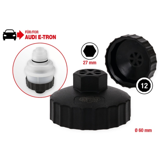Clé à douille spéciale pour le démontage du réservoir de liquide de refroidissement pour Audi