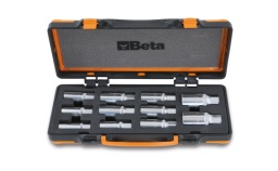 Jeu de 11 extracteurs-installateurs à rouleaux pour goujons en coffret métallique avec plateau thermoformé souple
M5 - M6 - M7 - M8 - M9 - M10 - M10,5
M11 - M12 - M14 - M16