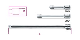 Rallonge 75mm carrés mâle et femelle 3/8"