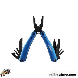 Outil multifonction 9 en 1
Pince à becs longs à ressort avec attrape-tube et coupe-fil intégrés.
Outils dans la poignée : lame en dents de scie avec règle, lime et pointe rainurée ; ouvre-bouteille et ouvre-boîte ; tournevis cruciforme Ph2 ; tournevis plat de 3 mm et 4 mm ; lame de couteau ; scie ; poinçon.
Taille refermé : 11,5 x 5,2 cm ; taille ouvert : 17,7 x 6,8 cm ; poids : 297 g.
Poignées en aluminium légères avec mâchoires de pince et outils en acier inoxydable à finition noire.
Livré dans une pochette en nylon pour un rangement facile et sûr.