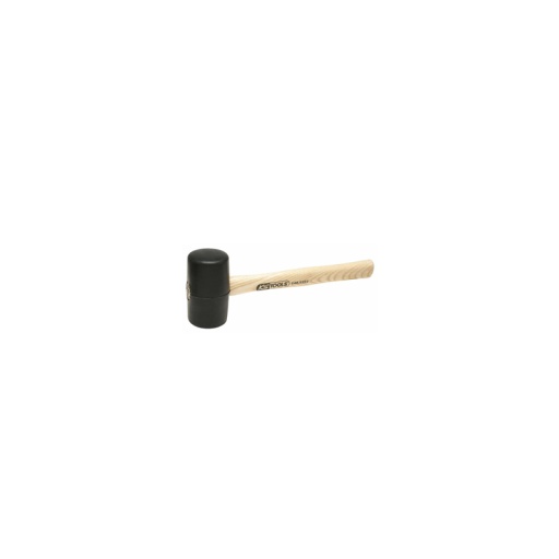 Maillet caoutchouc manche bois 700gr