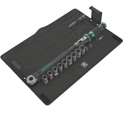 Trousse clé dynamométrique 40-200Nm avec douille choc