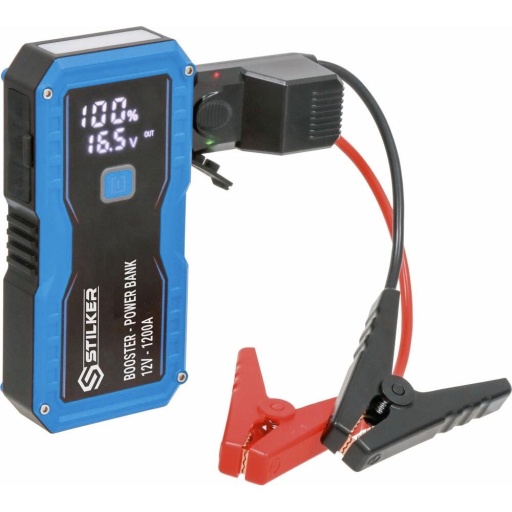 Booster 12V 1200A avec power bank 12000mAh