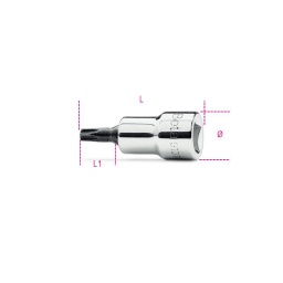 Douille 3/8 tournevis pour vis torx
- t25
- long: 50mm - qualité premium beta depuis 1939