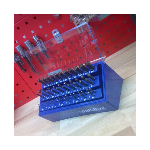 Boite 55 forets cobalt 1 a 13mm pour titane