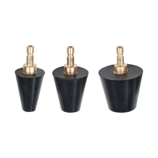 Jeu d adaptateurs coniques de test pour circuit de refroidissement 17 a 50mm 