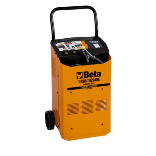Chargeur/démarreur de batterie électronique 12/24 V sur roues 1498/DG540E