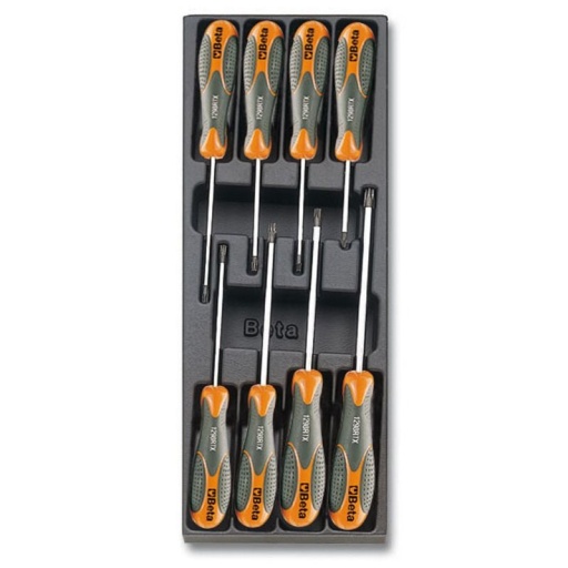 Module thermoformé tournevis torx perces beta 8 pièces