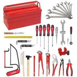 Caisse à outils métallique incluse 

