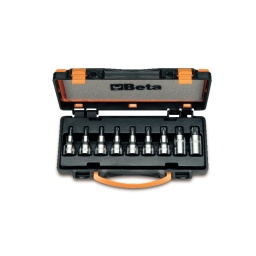 Jeu de 9 douilles tournevis pour vis torx (art. 920tx) en coffret
- t20-25-27-30-40-45-50-55-60
- qualité premium beta depuis 1939