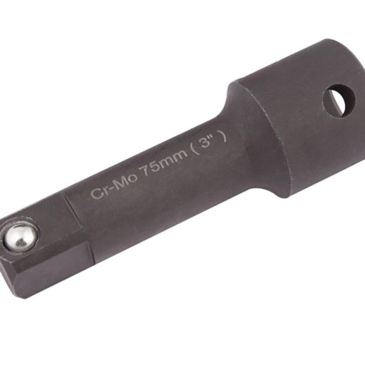 Rallonge choc 1/2" 75mm Cr-Mo