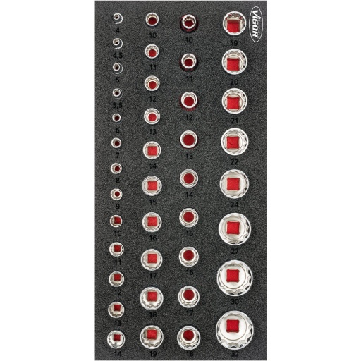 Module 42 douilles 12 pans
