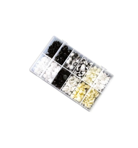Coffret assortiment agrafes pour psa peugeot Citroën 345 pièces