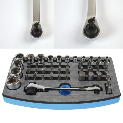 Jeu de douilles et d'embouts - 47 pcs
