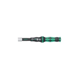 Les clés dynamo "click torque" de chez Wera c'est, la simplicité du réglage, la sécurisation de la valeur et la robustesse, l'outil idéal pour un serrage controlé
Clé dynamométrique à réglage simple, rràce au cliquetis audible et perceptible à chaque graduation
Clé dynamométrique à déclenchement au clic, audible et perceptible, dès que l'on atteint la valeur préréglée
Clé dynamométrique équipée d'une tête cliquet 45 dents grandes résistance
- Serrage à droite
- Précision (resp +/- 4%) selon DIN EN ISO 6789-1:2017-07