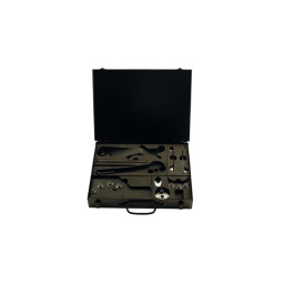 Jeu d'outils de calage du moteur - vag 2.5/4.9d tdi pd - 11 pcs
pour une utilisation sur les modèles volkswagen touareg et transporter
2.5 tdi pd avec les codes moteur : bac. blk. bpd. axd. axe. blj.
bnz. bpc (03-) ainsi que les modèles 4.9d/tdi pd avec les codes
moteur : ayh (03-)
ces moteurs sont comm ndes par engrenage mais le calage d'injection est commande par la gestion de l'arbre à cames.
la pompe à eau sur ces moteurs est comm ndee par la courroie de distribution et doit donc etre deposee lors de la révision du moteur