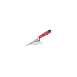 Truelle langue de chat 

- poignée bi-composant
- lame en acier trempe aiguisee 
- coudée droit
- lame et patte soudees
- longueur 160mm 