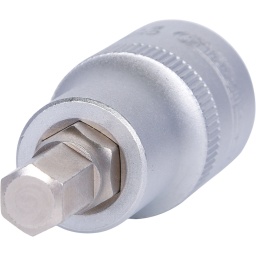 6 pans int&eacute;rieur
Selon DIN 7422
Carr&eacute; d'entra&icirc;nement int&eacute;rieur selon DIN 3120 / ISO 1174 avec encoche pour verrouillage par bille
Version courte
avec embout tournevis nickel&eacute; serti
Pour une utilisation manuelle
Finition satin&eacute;e
Chrome Vanadium
