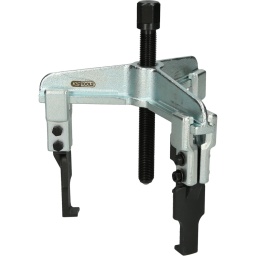 Version étroite
pied de crochet extrêmement pointu
Idéalement conçue pour les endroits exigus
Extracteur intérieur ou extérieur par inversement des griffes
Différentes griffes et vis hydrauliques adaptables