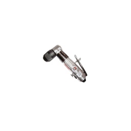 Perceuse renvoi d'angle 10mm 
 
- vitesse 1300 tr/m2 
- broche 3/8" x 24male 
- consomm tion  110l/m2 
- poids net 1.2 kg 
- longueur 195 mm  
- hauteur 95 mm  
- raccord 1/4" bsp 
- niveau de vibration <2.5 m/sec2 
- niveau sonore 84 db(a) 
- pression 6.4 bar  
- reversibilite pour debloquer les forets
- mandrin auto-serrant