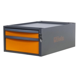 1 module d'une hauteur de 257mm comprenant 2 tiroirs pour établis modulables C58BC
- 2 tiroirs entièrement amovibles (367x588 mm), montés sur glissières à billes de précision :
1 tiroir d'une hauteur de 70 mm
1 tiroir d'une hauteur de 140 mm
- Serrure de sécurité centralisé frontale
- Fonds de tiroirs protégés par un tapis en néoprène
- Chaque tiroir peut accueillir jusqu'à 4 modules d'outillage BETA
21 kg
446x670x257 mm