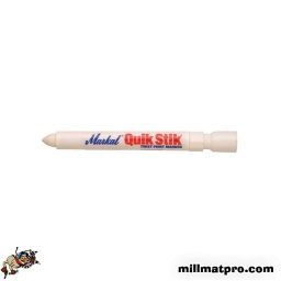 Stick de peinture quick stik
confort d'utilisation grace a son support à molette
ce bâton de peinture seche rapidement et permet de realiser un marquage permanent et visible.
type de surfaces : métal. plastique. verre. bois. béton. pneus. etc ...
dia13 mm - long. 115 mm 
- sechage rapide - resiste jusqu'a 200°c