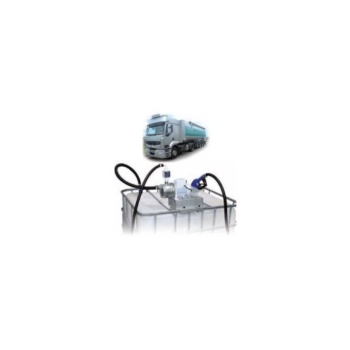 Groupe distribution pour cuve ibc 1000l pistolet automatique et compteur digital