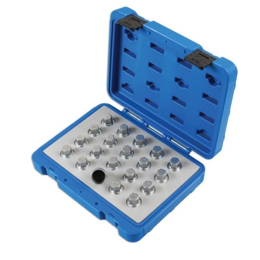 Kit d'&eacute;crou de roue antivol 1- opel - 20 pcs