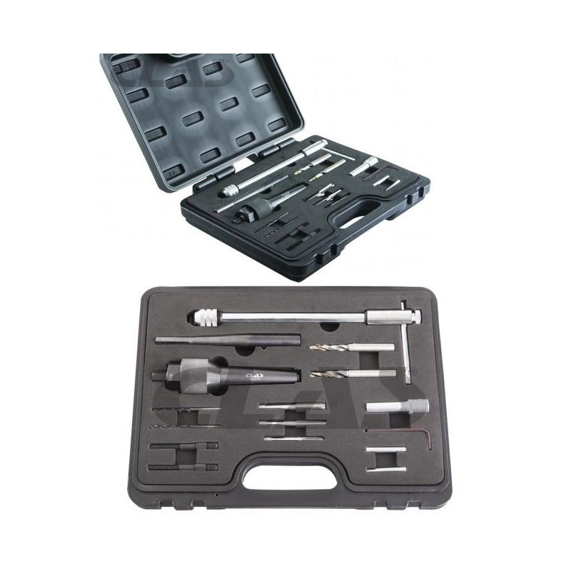 Jeu D'extraction De Bougies De Préchauffage M8 - KS Tools 152.1020 - 8 Pièces Pour Volkswagen, Audi, Etc.