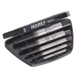 Extracteur de vis cassee m3 m18 boite de 5pc
Composition : 
- N°1 : M3-M6
- N°2 : M6-M7
- N°3 : M8-M11
- N°4 : M12-M14
- N°5 : M14-M18 
Coffret plastique.
POIDS 
0,111KG