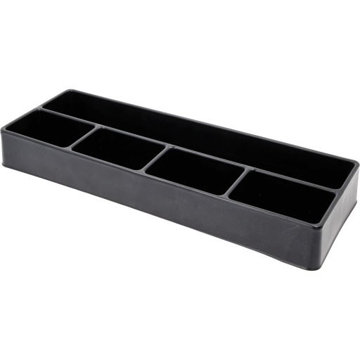 Insert en plastique pour rangement 4+1&nbsp;compartiments