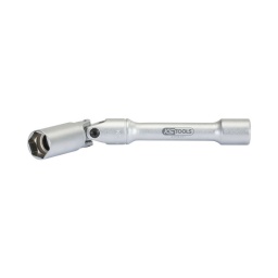 Douilles longues articulées pour bougies
- 6 pans
- carré d'entrainement intérieur selon din 3120 / iso 1174 avec encoche pour verrouillage par bille
- pour le montage et le démontage des bougies de préchauffage
- pour les endroits difficiles d'acces
- convient pour tous types de bougies de préchauffage
- articulation vissee
- joint en caoutchouc pour un bon maintien de la bougie
- finition satinee
- chrome vanadium